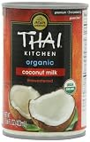 Thai Kitchen Organic Coconut Milk Unsweetened , 13.66-Ounce (Pack of 6)
