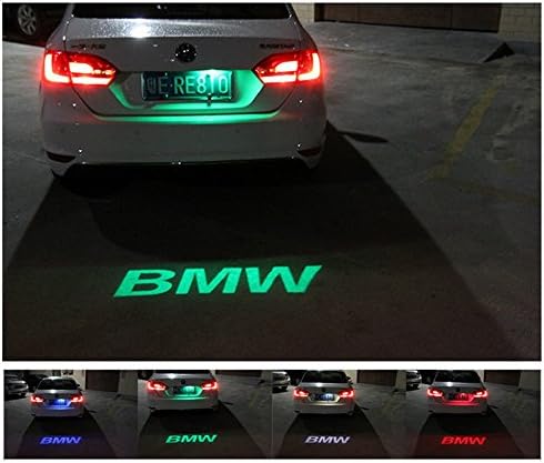 iCoolkit LED Logo projection License Plate Light Lamp for BMW 3 5 Series X1 X3 X5