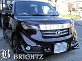 【BRIGHTZ bB QNC20系 超鏡面ステンレスメッキフロントグリルモール】