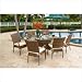 Hospitality Rattan Grenada 7 Piece Patio Dining Set