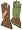 Angela's Garden 7105-701L Womens Heavy-Duty Garden Glove with Padded Palm, Willow, Large