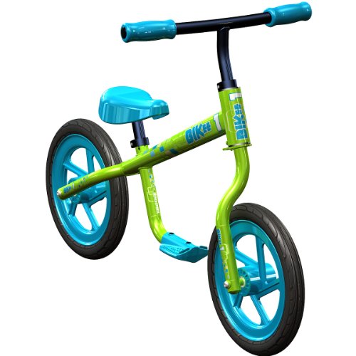 Trikke Bikee Balance Bike (Green/Blue)