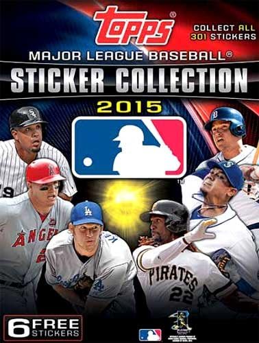 MLB 2015 MLB Sticker Collection Album
