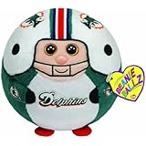 Ty Beanie Ballz Miami Dolphins - NFL Ballz
