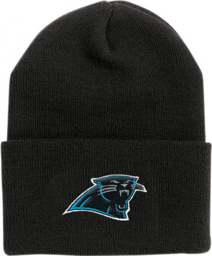 Carolina Panthers Youth/Kids Cuffed Knit Hat