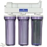Captive Purity 35 GPD Deluxe RO/DI Filter System - Clear Canisters