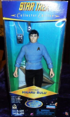 Star Trek Collector Edition 9" Lieutenant Hikaru Sulu As Seen in the 1966 Pilot Episode "Where No Man Has Gone Before"