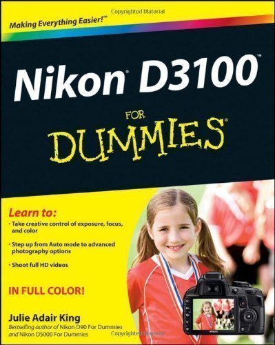 Nikon D3100 For Dummies (For Dummies (Lifestyles Paperback)) by King, Julie Adair (2011)