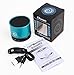 Portable Bluetooth 4.0 Mini Speaker ● Apple, Samsung, Mobile Device & Cell Phone Compatible ● High Quality Speakerphone with Sound Amplifier for Hands-Free Calling by bePowered® ● Turquoise