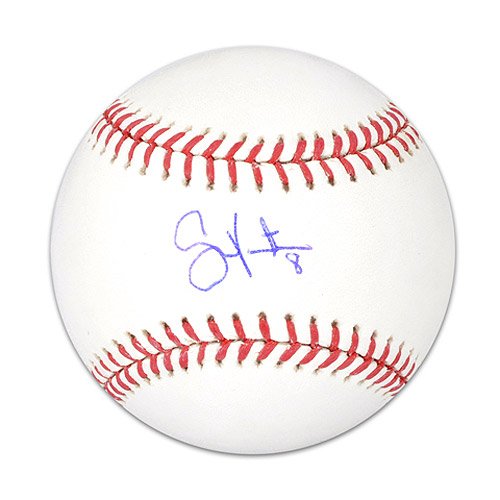 Mounted Memories Philadelphia Phillies Shane Victorino Autographed Baseball