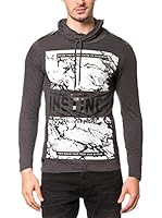 AMERICAN PEOPLE Camiseta Manga Larga Tibere (Gris Oscuro)