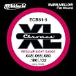 D'Addario ECB81-5 5-String Bass Guitar Strings, Light, 45-132, Long Scale