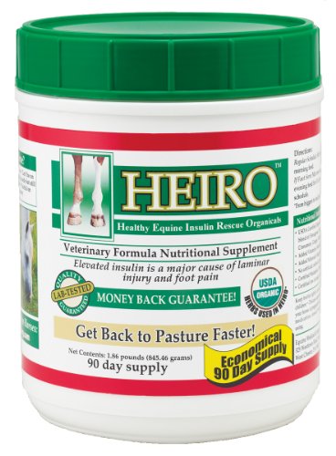 HEIRO Healthy Equine Insulin Rescue Organical 90 Day Supply HEIRO Healthy Equine Insulin Rescue Organical 90 Day Supply