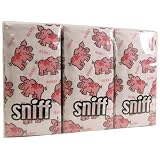 Oink Piggy Pink Piglet Tower novelty print 6 Pack Novelty Sniff Sniff Tissues (10 per pack) 4 ply unscented