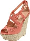 Jessica Simpson Women's Js-Stevania Ankle-Strap Sandal,Guava Summer Haze,7 M US