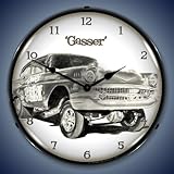 IMAGE OF Tim Odell Gasser Lighted Wall Clock
