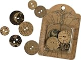 Graphic 45 Staples, Chipboard Buttons