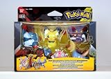 Pokemon 5cm collectable figure set G3 (6 figure set)IMAGE