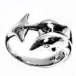 Sterling Silver Ring - Dolphin - Size: 5-10