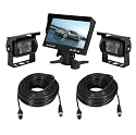 Esky 7-Inch TFT LCD Monitor plus 2 Night Vision Rear-View Cameras