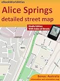 Map of Alice Springs (Australia)