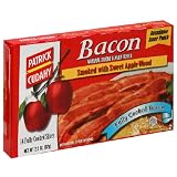 Patrick Cudahy Precooked Bacon Slices, 2.1-Ounce Packages (Pack of 6)