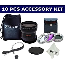 Essential Camcorder Kit for SONY HANDYCAM (HDR-UX7 DCR-DVD508 HDR-UX5 DCR-DVD408... by Zeikos