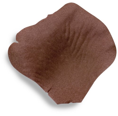 200 Silk Rose Petals Wedding Favors - Solid Color - Brown