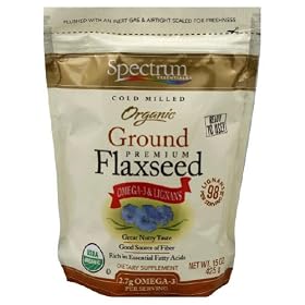 Spectrum Naturals - Essential Flaxseed Ground Organic, 14 oz granules