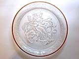 Crystal Glass Art Plate