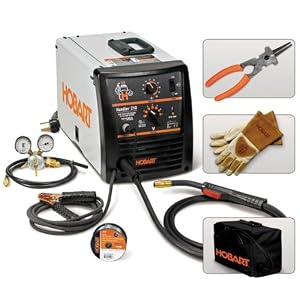 Hobart Handler 210 Wire Feed MIG Welder - 230 Volt, 210 Amp, Model# 500530