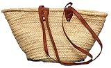 Moroccan Straw Summer Beach / Shopper / Tote Bag 21x13
