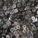 4mm Flat Round SEQUIN PAILLETTES ~ GALACTIC NIGHT MULTI Reflective METALLIC ~ Loose sequins for embr