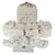 Tots Bots Nappy Starter Pack (Stage 1, Aplix Fastening, White Cotton)