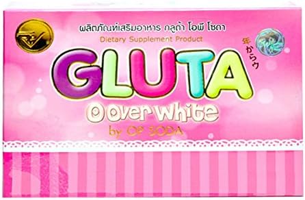 6 Boxes X 30 Capsules. super Whitening Gluta O Over White By Op Soda Professions Glutathione. (Dietary Supplement From America)