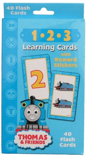 Childrens Toyshop  Toys : Thomas Learning Cards - 1-2-3, 1 pc