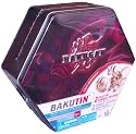 Cartoon Network Bakugan Battle Brawlers Bakubronze Series BLACK Bakutin Set with 2 Collector Bakugan (Bakugan May Vary), 5 Ability Cards, 5 Metal Gate Cards, 2 Removable Trays and Bakugan Storage Tin