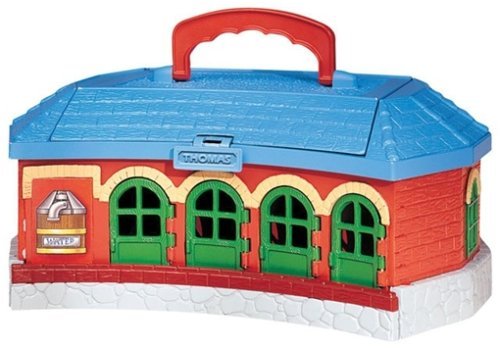 Take Along Thomas & Friends - Work & Play Engine Shed Playset