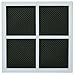 Fette Filter - Refrigerator Air Filter Compatible with Kenmore Elite. Replaces Part # 469918. 1 - Pack