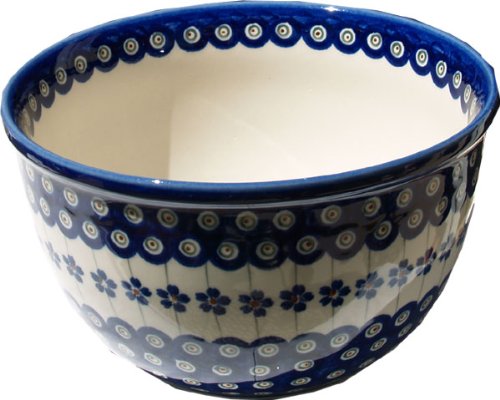 Polish Pottery Mixing Bowl 985-166a