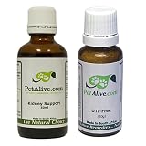 Petalive Kidney Support And Uti-free Combopack (one Of Each), 4 Units