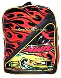 Hot Wheels Boys Black Backpack Large