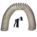 Orbit Coil Hose and Sprayer - Taupe (50')