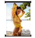 Bar Refaeli Sexy Hot Model Fabric Wall Scroll Poster (16