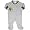 Mish Mish - Newborn Baby Boys Long Sleeved Coverall, Grey (Size 3Months)