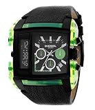 Diesel Men's DZ7153 Black Oversized SBA Analog-Digital Black Dial Watch