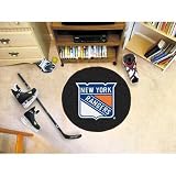 Fanmats New York Rangers Puck Floor Mat 29 Inch Waist