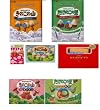 PierMall's Taste of Japan #14 - Best of Meiji Mini Cookies (7 Items - Chocolate, Raspberry, Matcha, Macadamia,bitter Cookie, Horn Chocolate, Vanillia Mushroom, Strawberry Sour) + 1 Free Meiji Mini Assorted Candy!