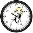 The Lamb with Halo Christian Theme Wall Clock by WatchBuddy Timepieces (Hunter Green Frame)