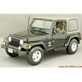 【JEEP】ラングラー サハラ(ブラック) 1/18モデルカー(ミニカー) ジープグッズ